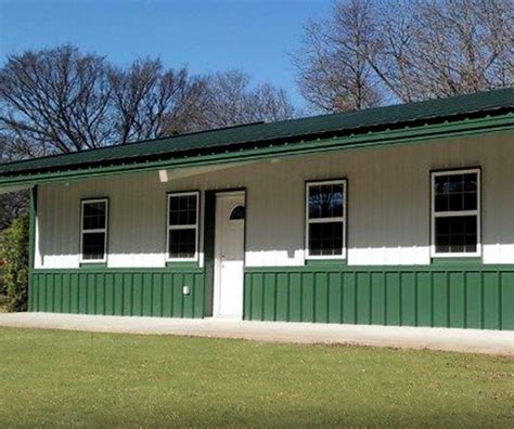 metal building guest house|Building a Steel Backyard Guest House .